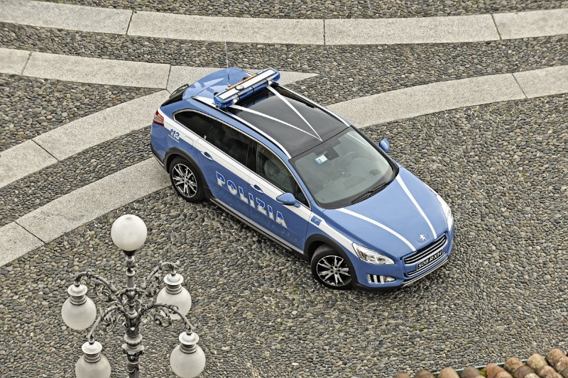 Illustration for article titled The Italian Rozzers Have A New Car, But It's Not A Lambo